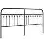Schwarzes Metallkopfteil 180 cm von , Kopf- und Fußteile - Ref: Foro24-376636, Preis: 57,20 €, Rabatt: %