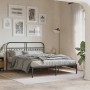 Schwarzes Metallkopfteil, 150 cm. von , Kopf- und Fußteile - Ref: Foro24-376634, Preis: 55,60 €, Rabatt: %