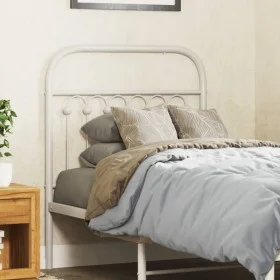 Weißes Metallkopfteil 80 cm von , Kopf- und Fußteile - Ref: Foro24-376676, Preis: 38,27 €, Rabatt: %