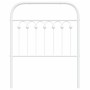 Weißes Metallkopfteil 80 cm von , Kopf- und Fußteile - Ref: Foro24-376676, Preis: 38,79 €, Rabatt: %