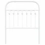 White metal headboard 80 cm by , Headboards and footboards - Ref: Foro24-376676, Price: 38,25 €, Discount: %