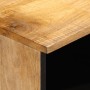 Nachttische 2 Stück Massivholz Mangoholz grob 40x34x46 cm von , Nachttische - Ref: Foro24-377467, Preis: 102,66 €, Rabatt: %