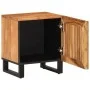 Mesitas de noche 2 uds madera maciza de acacia 40x34x46 cm by , Nightstands - Ref: Foro24-377419, Price: 100,51 €, Discount: %