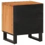 Nachttische 2 Stück Massivholz Akazie 40x34x46 cm von , Nachttische - Ref: Foro24-377419, Preis: 100,51 €, Rabatt: %