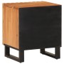 Nachttische 2 Stück Massivholz Akazie 40x34x46 cm von , Nachttische - Ref: Foro24-377419, Preis: 125,91 €, Rabatt: %