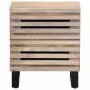 Mesitas de noche 2 uds madera de mango blanqueado 40x34x46 cm by , Nightstands - Ref: Foro24-377433, Price: 94,63 €, Discount: %