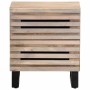Zwei Nachttische aus gebleichtem Mangoholz, 40x34x46 cm. von , Nachttische - Ref: Foro24-377433, Preis: 95,51 €, Rabatt: %