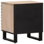 Mesitas de noche 2 uds madera de mango blanqueado 40x34x46 cm by , Nightstands - Ref: Foro24-377433, Price: 94,63 €, Discount: %