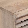 Zwei Nachttische aus gebleichtem Mangoholz, 40x34x46 cm. von , Nachttische - Ref: Foro24-377433, Preis: 95,51 €, Rabatt: %