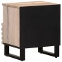 Zwei Nachttische aus gebleichtem Mangoholz, 40x34x46 cm. von , Nachttische - Ref: Foro24-377473, Preis: 81,45 €, Rabatt: %