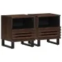 Mesitas de noche 2 uds madera maciza de mango 40x34x46 cm by , Nightstands - Ref: Foro24-377471, Price: 85,53 €, Discount: %