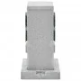 Outdoor plug with 4-way stake, gray stone appearance. by , wall sockets - Ref: Foro24-4010104, Price: 39,59 €, Discount: %