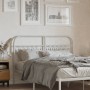 Weißes Metallkopfteil 135 cm von , Kopf- und Fußteile - Ref: Foro24-376681, Preis: 52,61 €, Rabatt: %