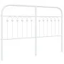 Weißes Metallkopfteil 135 cm von , Kopf- und Fußteile - Ref: Foro24-376681, Preis: 51,85 €, Rabatt: %