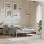 Weißes Metallkopfteil 135 cm von , Kopf- und Fußteile - Ref: Foro24-376681, Preis: 51,85 €, Rabatt: %