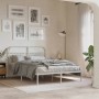 Weißes Metallkopfteil 135 cm von , Kopf- und Fußteile - Ref: Foro24-376681, Preis: 52,61 €, Rabatt: %