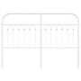 Weißes Metallkopfteil 135 cm von , Kopf- und Fußteile - Ref: Foro24-376681, Preis: 52,61 €, Rabatt: %