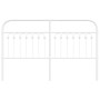 Weißes Metallkopfteil 150 cm von , Kopf- und Fußteile - Ref: Foro24-376683, Preis: 52,02 €, Rabatt: %
