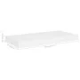 Floating wall shelves 4 pcs white MDF 50x23x3.8 cm by vidaXL, Shelves and shelves - Ref: Foro24-323810, Price: 58,15 €, Disco...