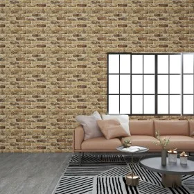 Paneles de pared 3D diseño de ladrillo 10 uds EPS arena oscuro von , Wandverkleidung - Ref: Foro24-147202, Preis: 190,43 €, R...