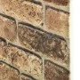 Paneles de pared 3D diseño de ladrillo 10 uds EPS arena oscuro de , Recubrimiento de paredes - Ref: Foro24-147202, Precio: 19...