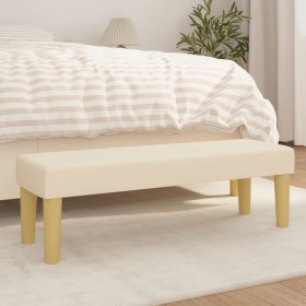 Banco de tela color crema 100x30x30 cm von , Banken - Ref: Foro24-346657, Preis: 61,30 €, Rabatt: %