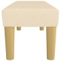 Banco de tela color crema 100x30x30 cm de , Bancos - Ref: Foro24-346657, Precio: 61,76 €, Descuento: %