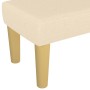 Banco de tela color crema 100x30x30 cm de , Bancos - Ref: Foro24-346657, Precio: 61,76 €, Descuento: %