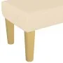 Banco de tela color crema 100x30x30 cm by , Banks - Ref: Foro24-346657, Price: 60,61 €, Discount: %
