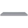Gray MDF floating wall shelf 80x23.5x3.8 cm by vidaXL, Shelves and shelves - Ref: Foro24-323856, Price: 24,79 €, Discount: %
