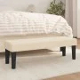 Cream-colored fabric bench 100x30x30 cm by , Banks - Ref: Foro24-346649, Price: 58,59 €, Discount: %