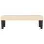 Cream-colored fabric bench 100x30x30 cm by , Banks - Ref: Foro24-346649, Price: 58,59 €, Discount: %