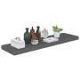 Estantes flotantes pared 4 uds MDF gris brillo 90x23,5x3,8 cm by vidaXL, Shelves and shelves - Ref: Foro24-323798, Price: 46,...