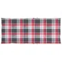 Garden chairs 2 units with red checkered cushions teak wood by , Garden chairs - Ref: Foro24-3062389, Price: 269,65 €, Discou...