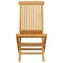 Garden chairs 6 units with taupe cushions teak wood by , Garden chairs - Ref: Foro24-3065598, Price: 386,50 €, Discount: %