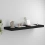 Estante flotante de pared MDF negro 80x23,5x3,8 cm de vidaXL, Estantes y estanterías - Ref: Foro24-323835, Precio: 24,28 €, D...