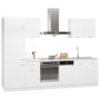 Juego de muebles de cocina 7 piezas madera de ingeniería blanco de , Armarios de cocina - Ref: Foro24-3067631, Precio: 554,16...