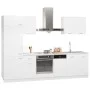 Juego de muebles de cocina 7 piezas madera de ingeniería blanco de , Armarios de cocina - Ref: Foro24-3067631, Precio: 525,67...