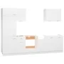 7-teiliges Küchenmöbelset aus weißem Holzwerkstoff von , Küchenschränke - Ref: Foro24-3067631, Preis: 525,67 €, Rabatt: %