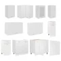 Juego de muebles de cocina 11 piezas aglomerado blanco de , Armarios de cocina - Ref: Foro24-3067665, Precio: 662,81 €, Descu...