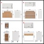 Juego de muebles de cocina 11 piezas aglomerado blanco de , Armarios de cocina - Ref: Foro24-3067665, Precio: 659,45 €, Descu...