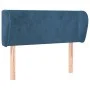 Cabecero de terciopelo azul oscuro 83x23x78/88 cm de , Cabeceros y pies de cama - Ref: Foro24-3116898, Precio: 44,19 €, Descu...