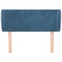 Dunkelblauer Samtkopfteil 83x23x78/88 cm von , Kopf- und Fußteile - Ref: Foro24-3116898, Preis: 44,98 €, Rabatt: %
