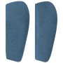 Dark blue velvet headboard 83x23x78/88 cm by , Headboards and footboards - Ref: Foro24-3116898, Price: 44,98 €, Discount: %
