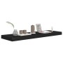 Schwebende Wandregale 4 Stück MDF schwarz 80x23,5x3,8 cm von vidaXL, Regale und Regale - Ref: Foro24-323837, Preis: 70,89 €, ...