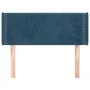 Dunkelblauer Samtkopfteil 103x16x78/88 cm von , Kopf- und Fußteile - Ref: Foro24-3118674, Preis: 51,23 €, Rabatt: %