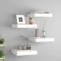 Schwebende Wandregale 4 Stück MDF weiß 23x23,5x3,8 cm von vidaXL, Regale und Regale - Ref: Foro24-323804, Preis: 40,80 €, Rab...