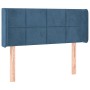 Dunkelblauer Samtkopfteil 83x16x78/88 cm von , Kopf- und Fußteile - Ref: Foro24-3118802, Preis: 45,63 €, Rabatt: %