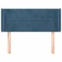 Cabecero de terciopelo azul oscuro 83x16x78/88 cm de , Cabeceros y pies de cama - Ref: Foro24-3118802, Precio: 43,09 €, Descu...