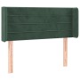 Kopfteil aus dunkelgrünem Samt 103x16x78/88 cm von , Kopf- und Fußteile - Ref: Foro24-3118953, Preis: 43,57 €, Rabatt: %
